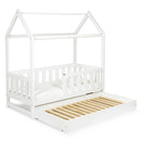 Klups Liv - Házikó formájú kiságy - Fehér