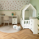 Klups Liv - Házikó formájú kiságy - Fehér