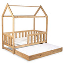 Klups Liv - Házikó formájú kiságy - Tölgy