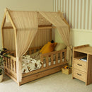 Klups Liv - Házikó formájú kiságy - Tölgy