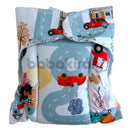 Bubaba pamut szövetpelenka betéttel- Autós