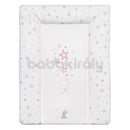 Pelenkázó lap - Csillagos - Rózsaszín