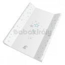 Puha pelenkázó lap (ék peremmel) - Csillagos - Kék