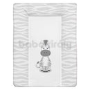 Pelenkázó lap - Zebra - Szürke