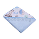 Kapucnis Fürdőlepedő - Erdei barátok - Kék