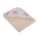 Kapucnis Fürdőlepedő - Macis - Bézs