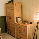 Klups Amelia - Leesésgátlós Kiságy - Tölgy