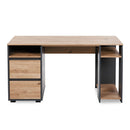 Klups Dalia - Íróasztal - Antracit és tölgy