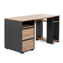 Klups Dalia - Íróasztal - Antracit és tölgy