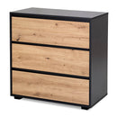 Klups Dalia - Komód - Antracit és tölgy