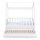 Klups Liv - Házikó formájú kiságy - Fehér