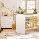 Klups Karolina - Komód (pelenkázó feltéttel) - Fehér és fenyő