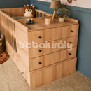 Klups Átalakítható kombi kiságy - Bükk