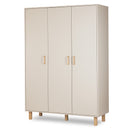 Klups Laura - Háromajtós szekrény - Pezsgő és bükk