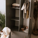 klups paulina ketajtos szekreny grafit butor