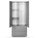 klups paulina ketajtos szekreny grafit butor