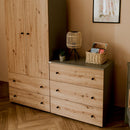 Klups Paulina - Komód - Grafit/Tölgy