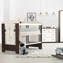 klups safari zsiraf komod feher dio butor