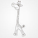 klups safari zsiraf kisagy feher dio butor