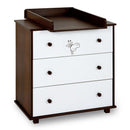 klups safari zsiraf komod feher dio butor