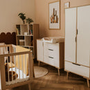 Klups Sofie - Kétajtós szekrény - Bükk és fehér