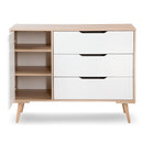 klups sofie komod bukk feher butor