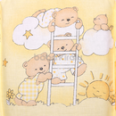 Kókuszpólya - Létrás maci - Sárga