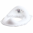 Csúszásgátlós WC szűkítő Maci - Fehér