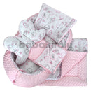 Minky prémium szett - Nyuszi - fehér