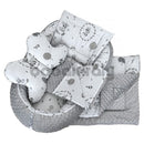 Minky prémium szett - Őzike - Szürke