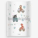 Puha pelenkázó lap (ék peremmel) - Állatok motoron