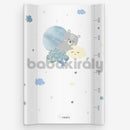 Merev pelenkázó lap (ék peremmel) - Centis maci és felhő
