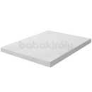 Szivacs matrac járókába 100x100x3 cm - Fehér huzattal