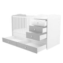 timba erik 5 fiokos maxi kombi kisagy feher ezust butor