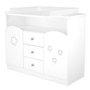 timba felix 3 elemu szekrenysor komoddal feher butor