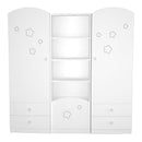 timba felix 3 elemu szekrenysor feher butor