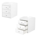 timba felix 3 fiokos kombi kisagy feher butor