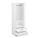 timba felix 3 elemu szekrenysor komoddal feher butor