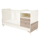 Timba Kloé - 2 Fiókos Kombi Kiságy (krém-fűz)