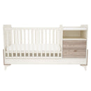 Timba Kloé - 2 Fiókos Kombi Kiságy (krém-fűz)