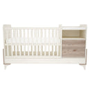 Timba Kloé - 2 Fiókos Kombi Kiságy (krém-fűz)