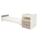 Timba Kloé - 2 Fiókos Kombi Kiságy (krém-fűz)