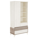 Timba Kloé - Háromfiókos Egyajtós Szekrény (krém-fűz)