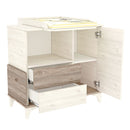 Timba Kloé - Komód Pelenkázó Feltéttel (krém-fűz)