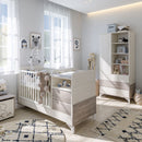 Timba Kloé - 2 Fiókos Kombi Kiságy (krém-fűz)