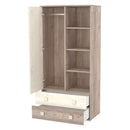 timba viki egyajtos ketfiokos szekreny krem fuz butor