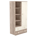 timba viki egyajtos ketfiokos szekreny krem fuz butor