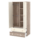 timba viki ketajtos ketfiokos szekreny krem fuz butor