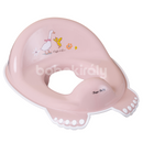 Csúszásgátlós WC szűkítő Erdei állatok - Rózsaszín