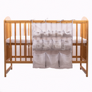 Zsebes tároló - Szürke csíkos